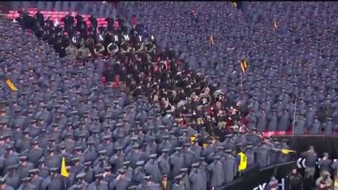 The National Anthem at the Army Navy Games