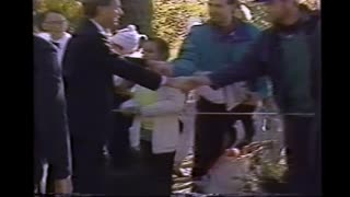 October 25, 1990 - Indianapolis & Terre Haute TV Coverage of VP Dan Quayle at DePauw University