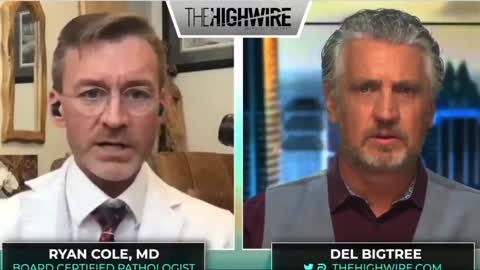 IS THERE A COVID VACCINE / CANCER CONNECTION? DR. COLE INTERVIEWED BY THE HIGHWIRE WITH DEL BIGTREE