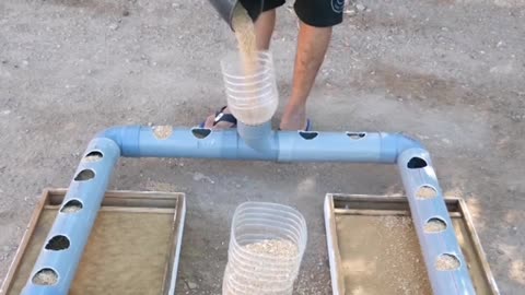 You will not believe what I made of water pipes, a golden invention