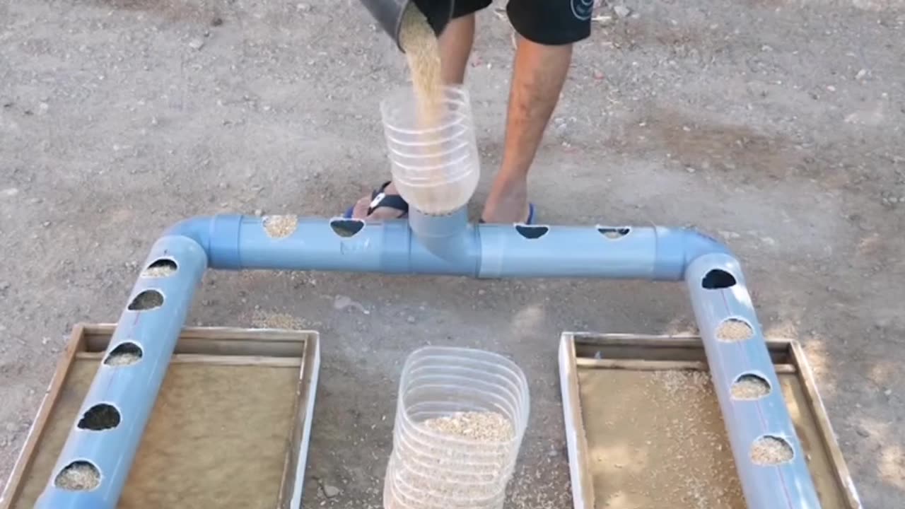You will not believe what I made of water pipes, a golden invention