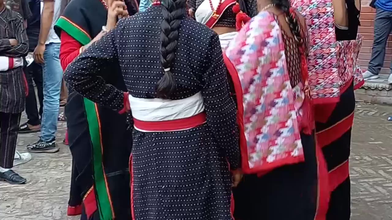 Dhime Baja and Dance, Chunikhel Naulin Bhadrakali Jatra