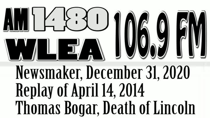 Newsmaker, December 31, 2020, Replay From April 14, 2014, Death of Lincoln