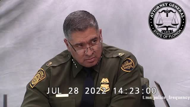 USBP Chief Raul Ortiz admits the situation at the southern border is a crisis.