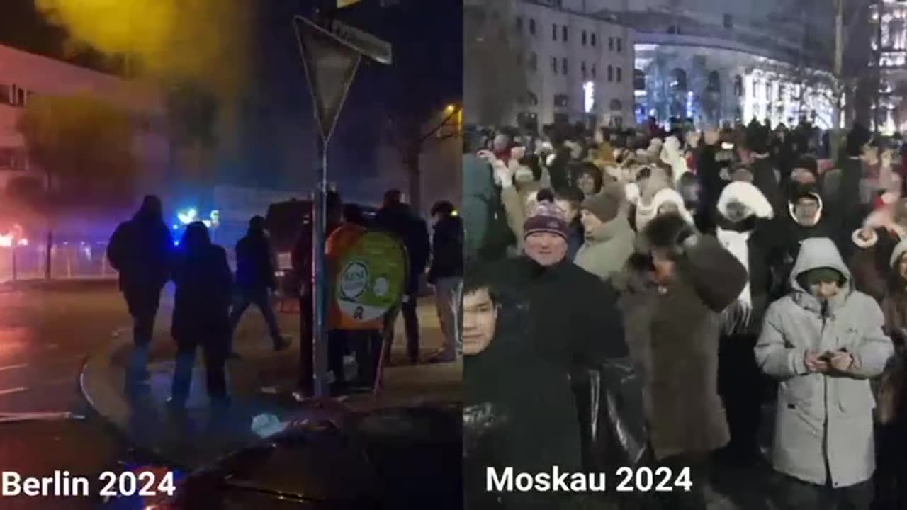 Silvester 2023 / 2024 - Berlin vs Moskau