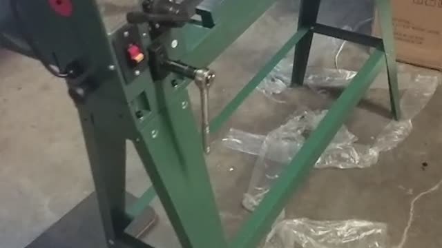 Harbor Freight lathe assembly
