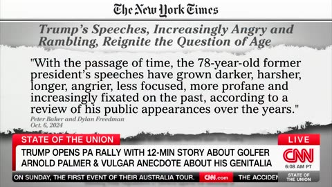 CNN Can’t Stop Talking About 'Arnold Palmer's Penis' - Tapper With Johnson