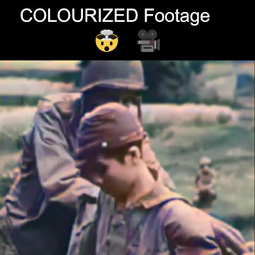 US Marines Capture Young Japanese Soldier, and It Could've Been Deadly - Tense COLOURIZED
