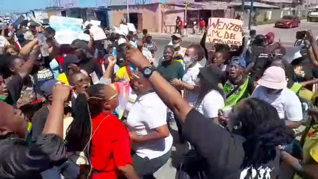 Activists protest delays at Parow court