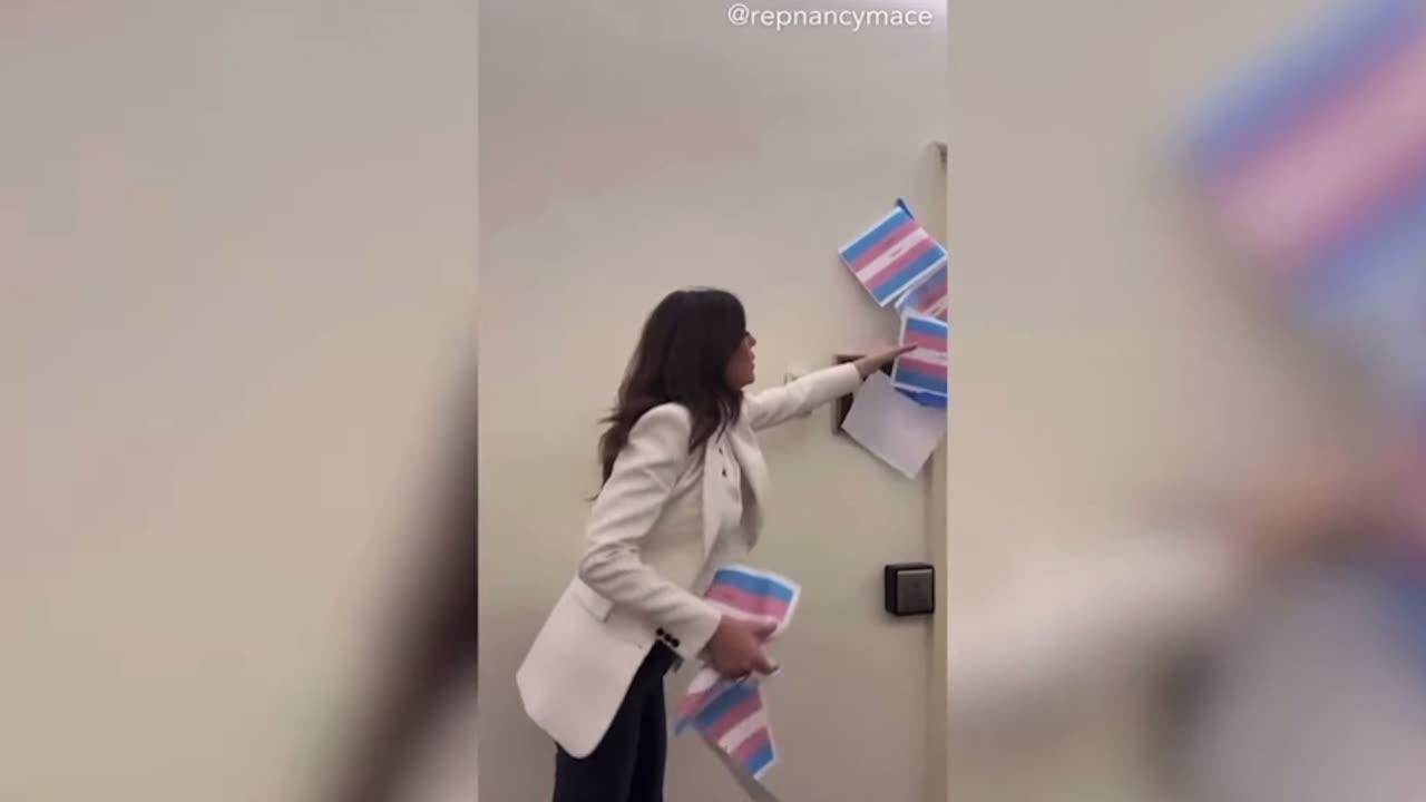 Nancy Mace Trashes Trans Restroom in Capitol Hill