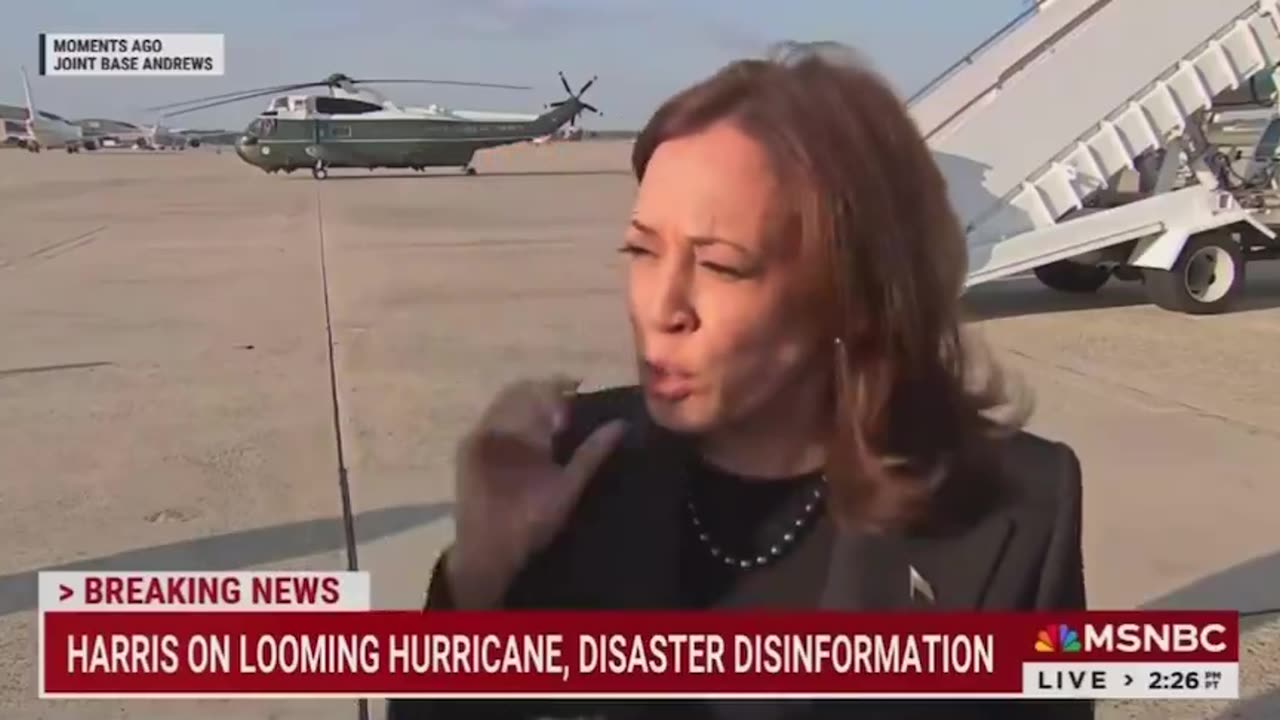 Kamala Harris Accuses Ron DeSantis Of 'Playing Political Games' Ahead Of Hurricane Milton