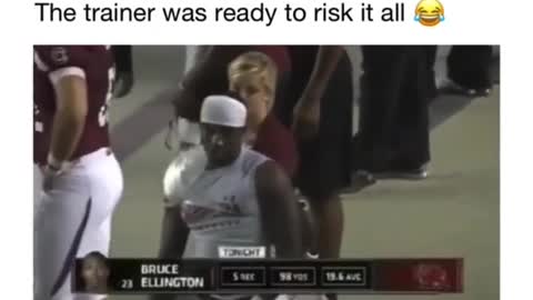 The coach was prepared to take the risk