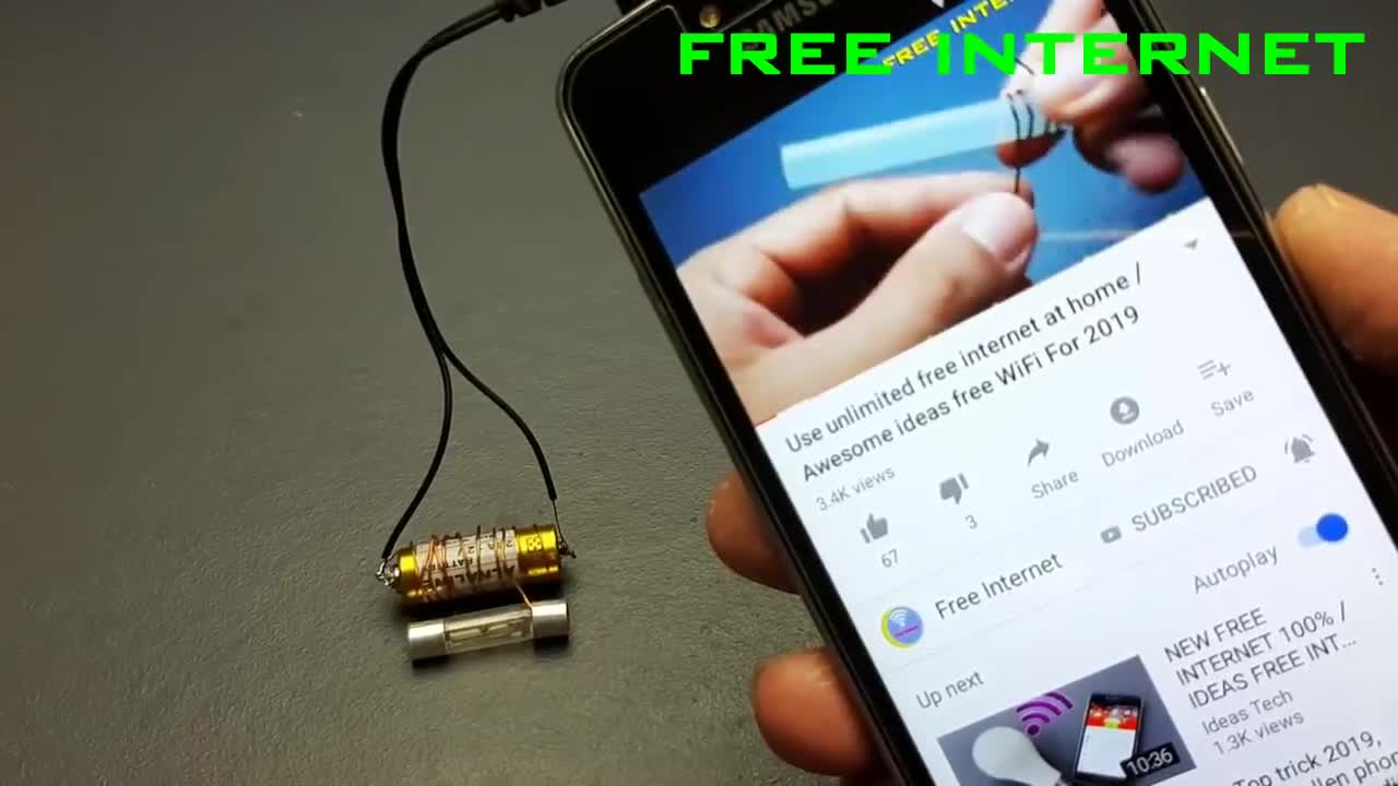 New ideas free internet working 100% l New science experiment at home