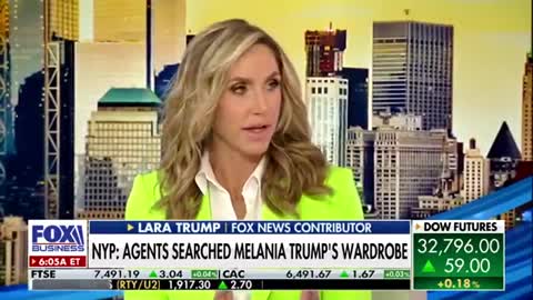 Lara Trump discusses the FBI raid on her father-in-law Donald Trump’s Mar-a-Lago home.