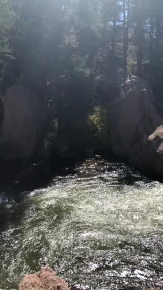 Beautiful Colorado a stream outside of Conifer!