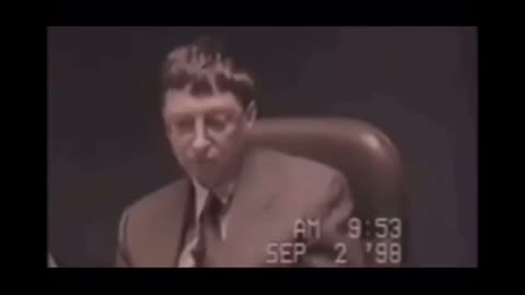 Bill Gates May 1998- No Answers Because He Invented NOTHING
