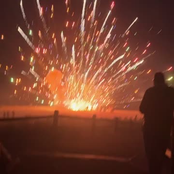 4th of July Firework mishap on the beach at the Jersey Shore! Freedom 2022!