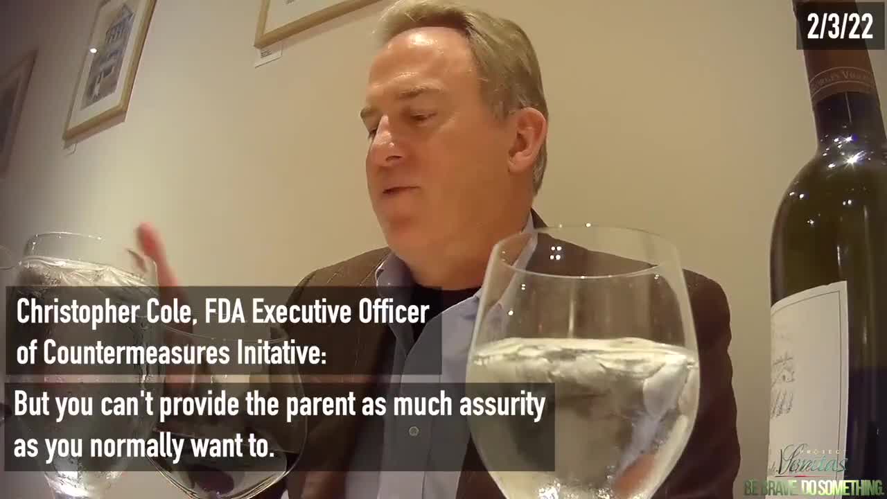 FDA executive confirms that it is all about Big Pharm Profits (undercover video)