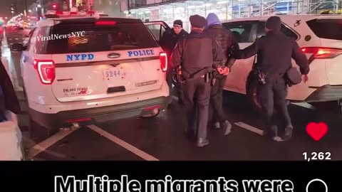 New York police hunting illegals after being attacked