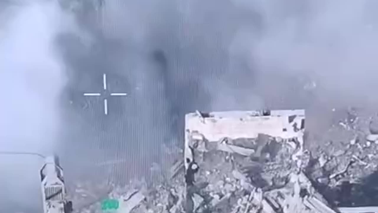 Ukrainian Recon Drones Survey the Devastating Results of Artillery Strikes On a Russian Staging Area