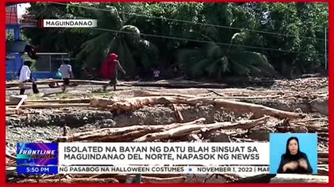 Isolated na Datu BlahSinsuat sa Maguindanao del Norte, napasok ng News5