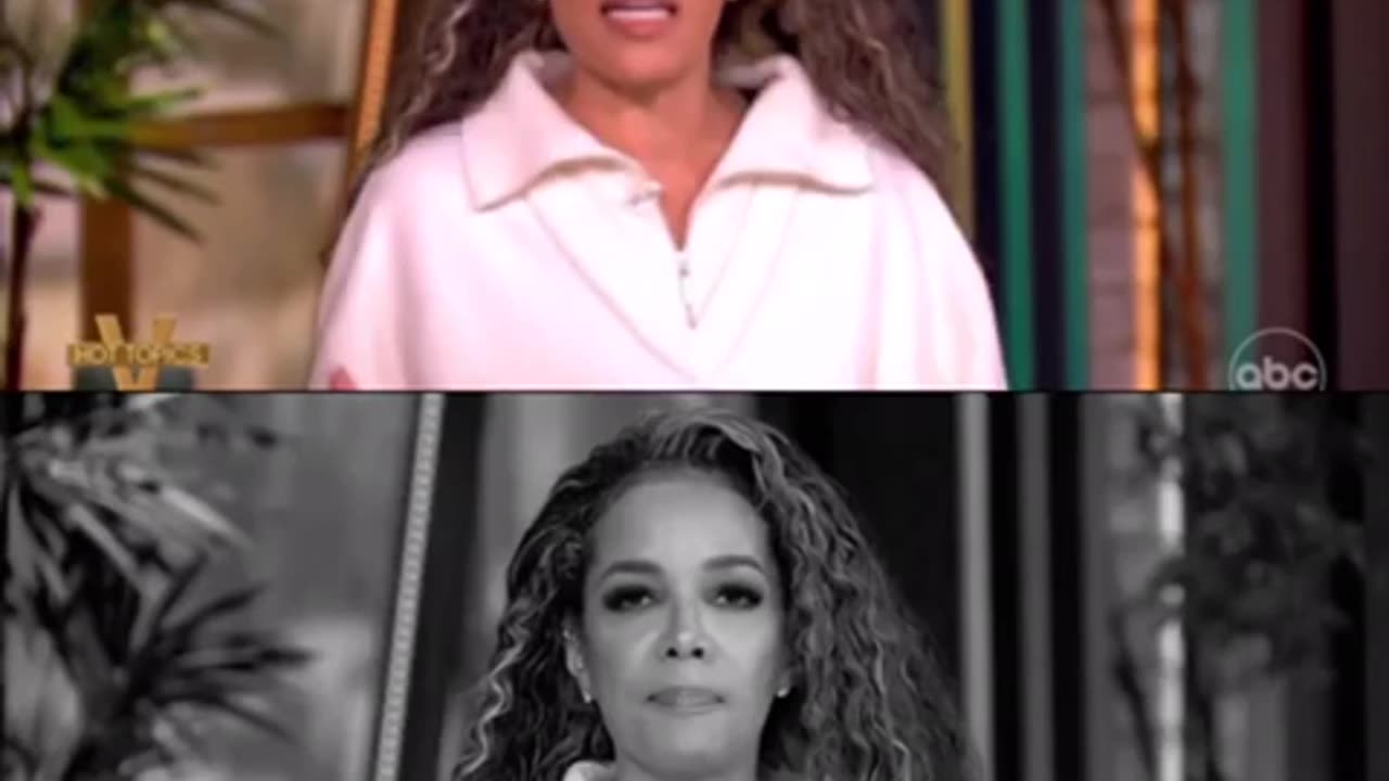 The View Sunny Hostin fumes as she is forced to read a legal note