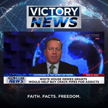 VICTORY News 2/10/22 - 4 p.m. CT: White House Denies FREE Crack Pipes? (Mike Garofalo)