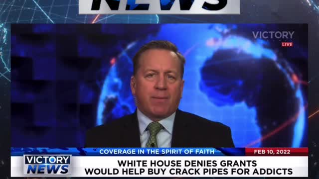 VICTORY News 2/10/22 - 4 p.m. CT: White House Denies FREE Crack Pipes? (Mike Garofalo)