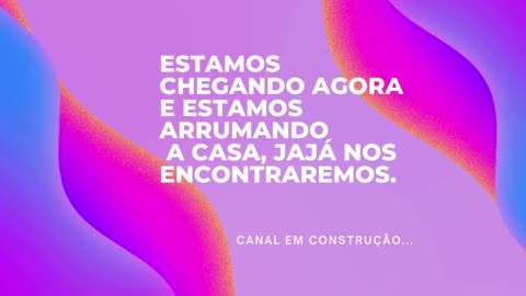 Canal em Construção