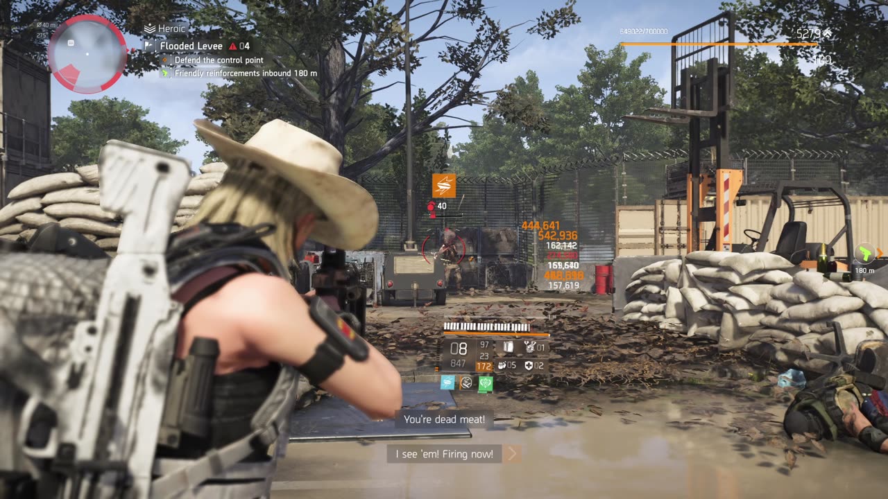 Reckless clearing of FLOODED LEVEE / Sleipnir-Ouroboros Bld / 06-09-2024 #Gameplay of #Division2 #WZ