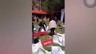 Acabó con fiesta de matrimonio al enterarse que su novio era el que se casaba