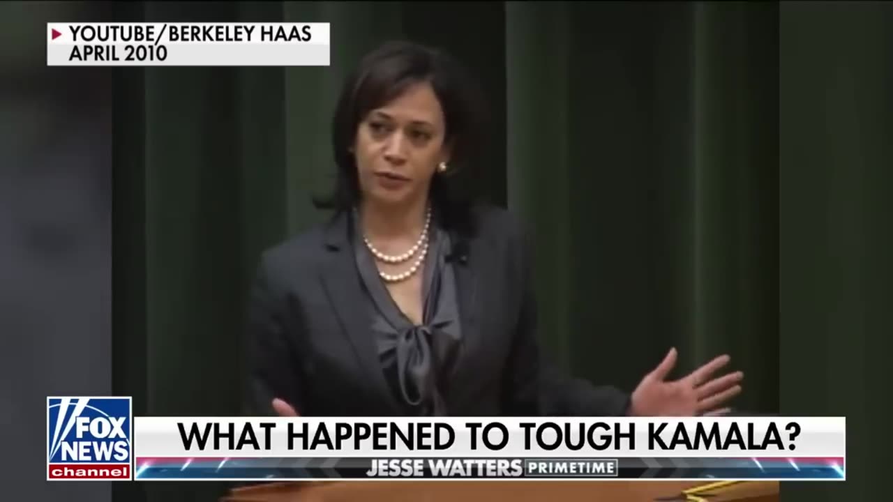 Kamala Harris on her MO