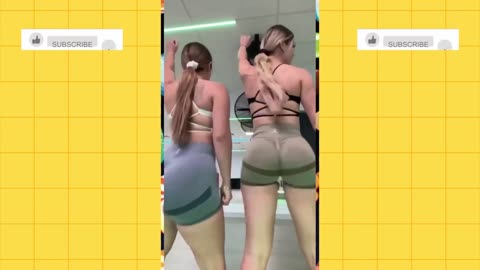 Big bank tiktok challenge 🔥🔥❤️‍🔥ClipchampGirls #twerkmusic #gym #fit #workout