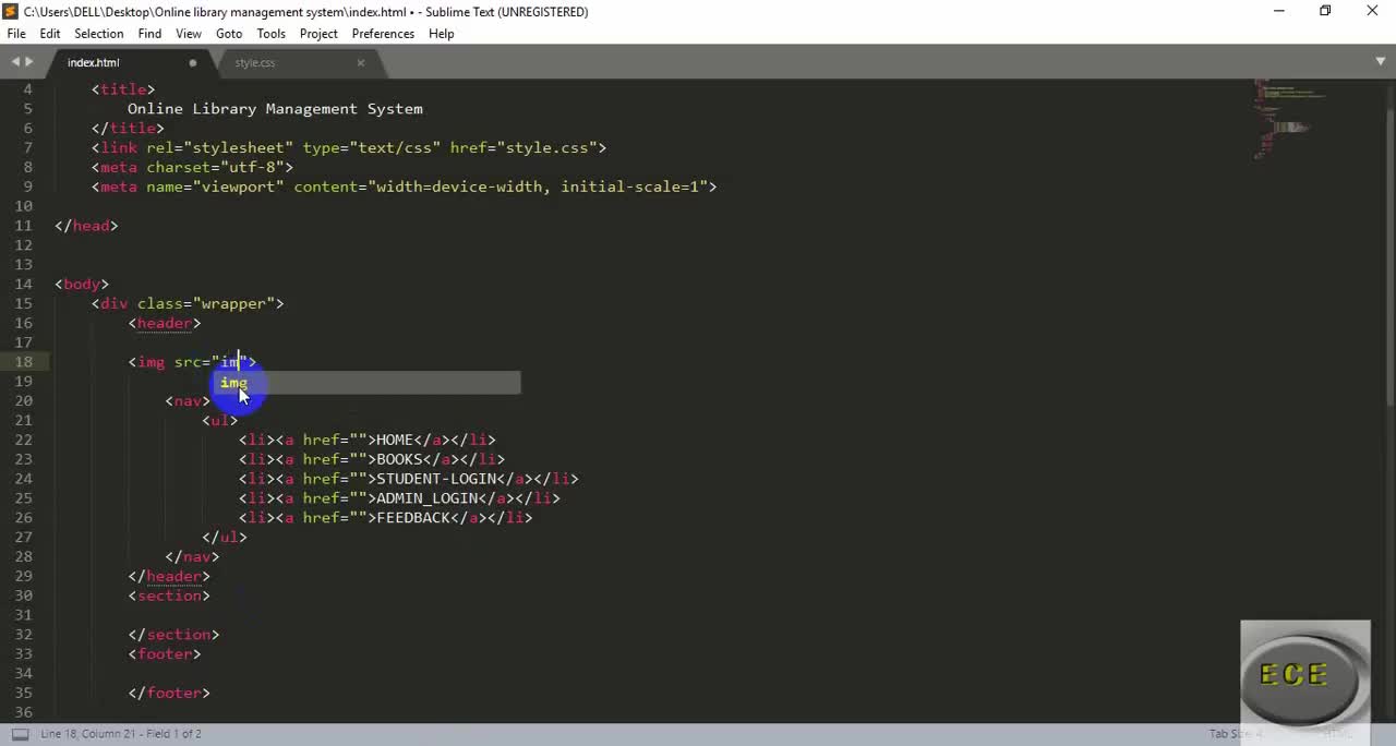 online library management system website part 2