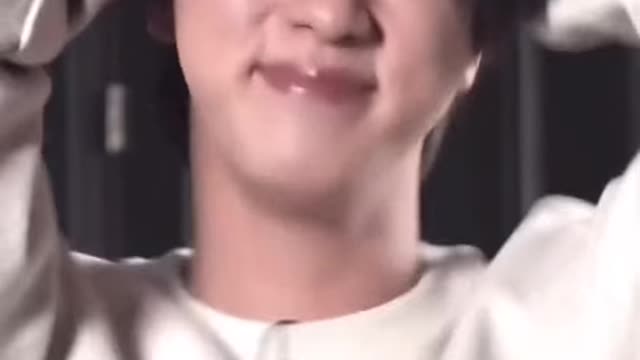 Jin try to make cute for ice cream 🍨🥰#shorts #cutelife