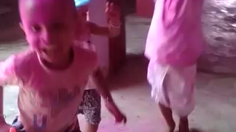 Funny baby dance