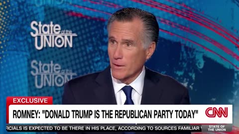 Mitt Romney: "The Democrat Party is the one in trouble."