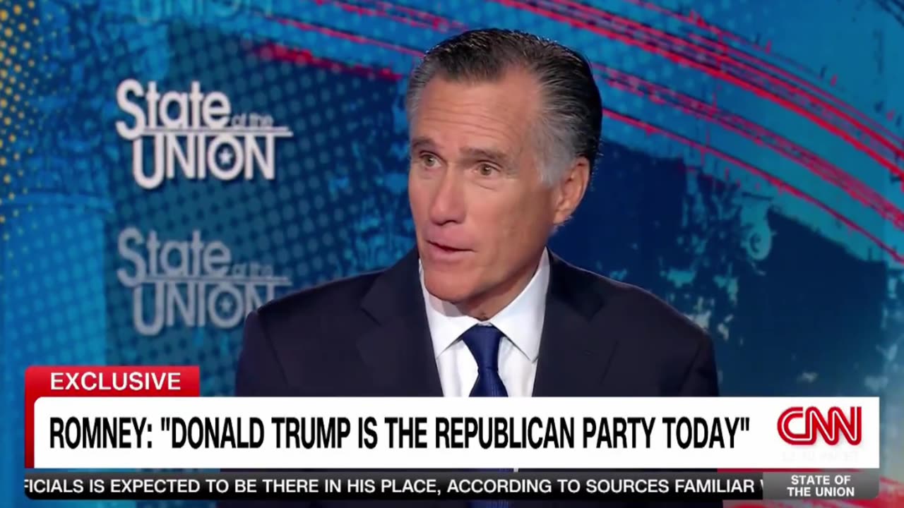 Mitt Romney: "The Democrat Party is the one in trouble."