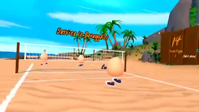 Volleggball gameplay