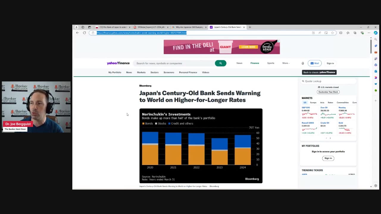 Episode 163: Japan's Norinchukin Bank dumps U.S. government bonds!