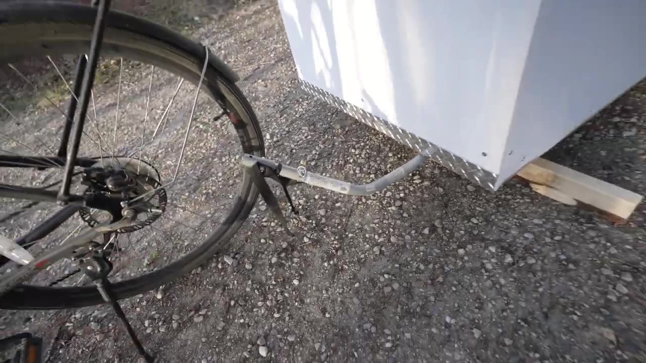 DIY Bike Trailer Camping