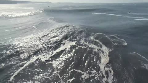 Large ocean wave