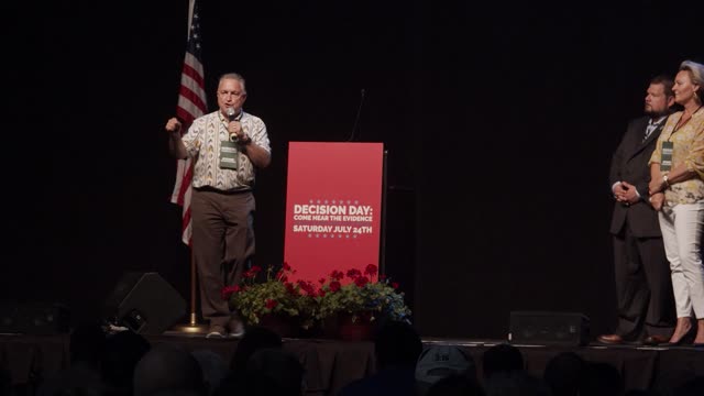 Ron Armstrong Stand Up Michigan Decision Day Grand Rapids Michigan