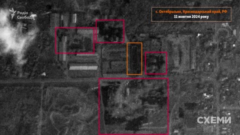 🔥👀 Satellite images of Russian warehouses with "Shaheds" near Yeysk,