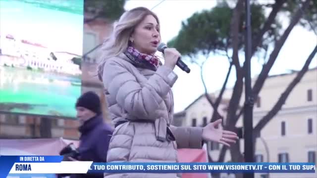 Intervento dell’europarlamentare Francesca Donato a Roma