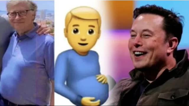 Elon Musk Compares Bill Gates To Pregnant Man Emoji