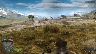 600 Yard Headshot in BF4