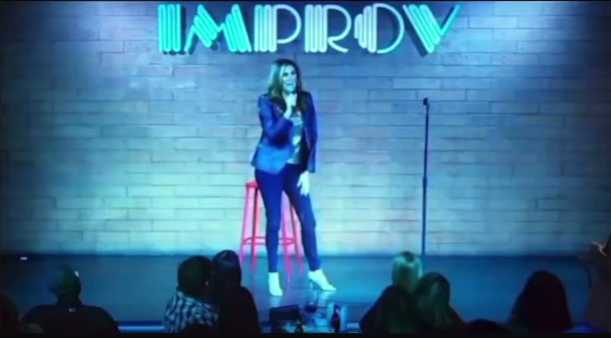 Heather McDonald goes Boom at the Improv