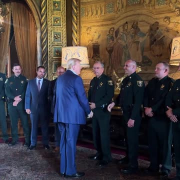 Trump Meets with Florida Deputies Who Apprehended Suspect in Second Assassination Attempt