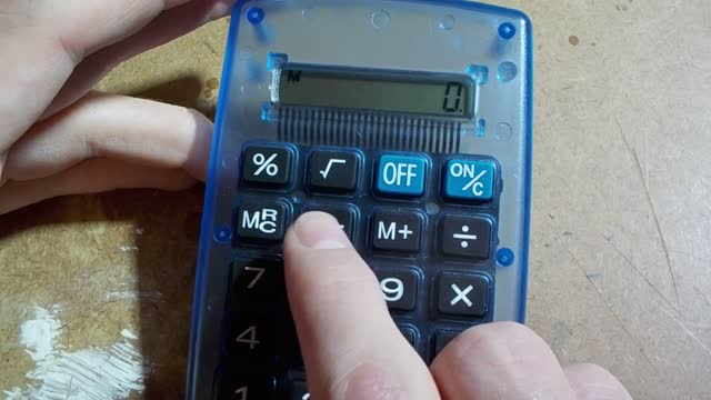 How to use a Calculators internal memory